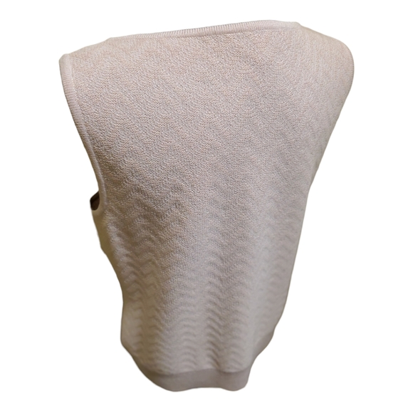 Saint John Light Pink Wool Shell Size Medium - Picture 3 of 6